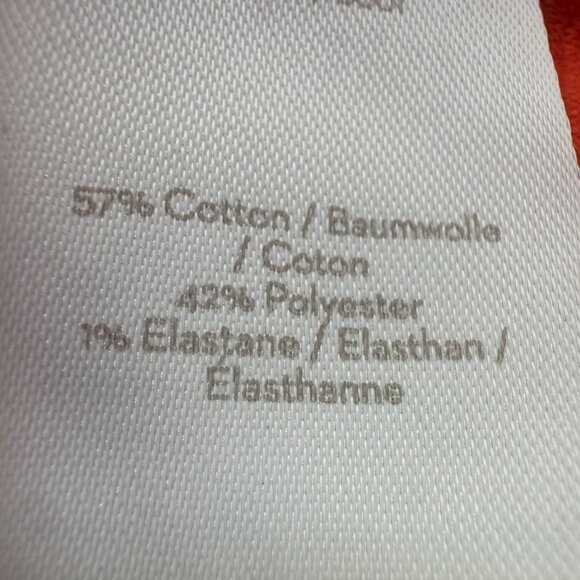 Boden Size 16 Orange Bronte Ottoman 3/4 Sleeve V-Neck Knee Length Shift Dress - Picture 10 of 16